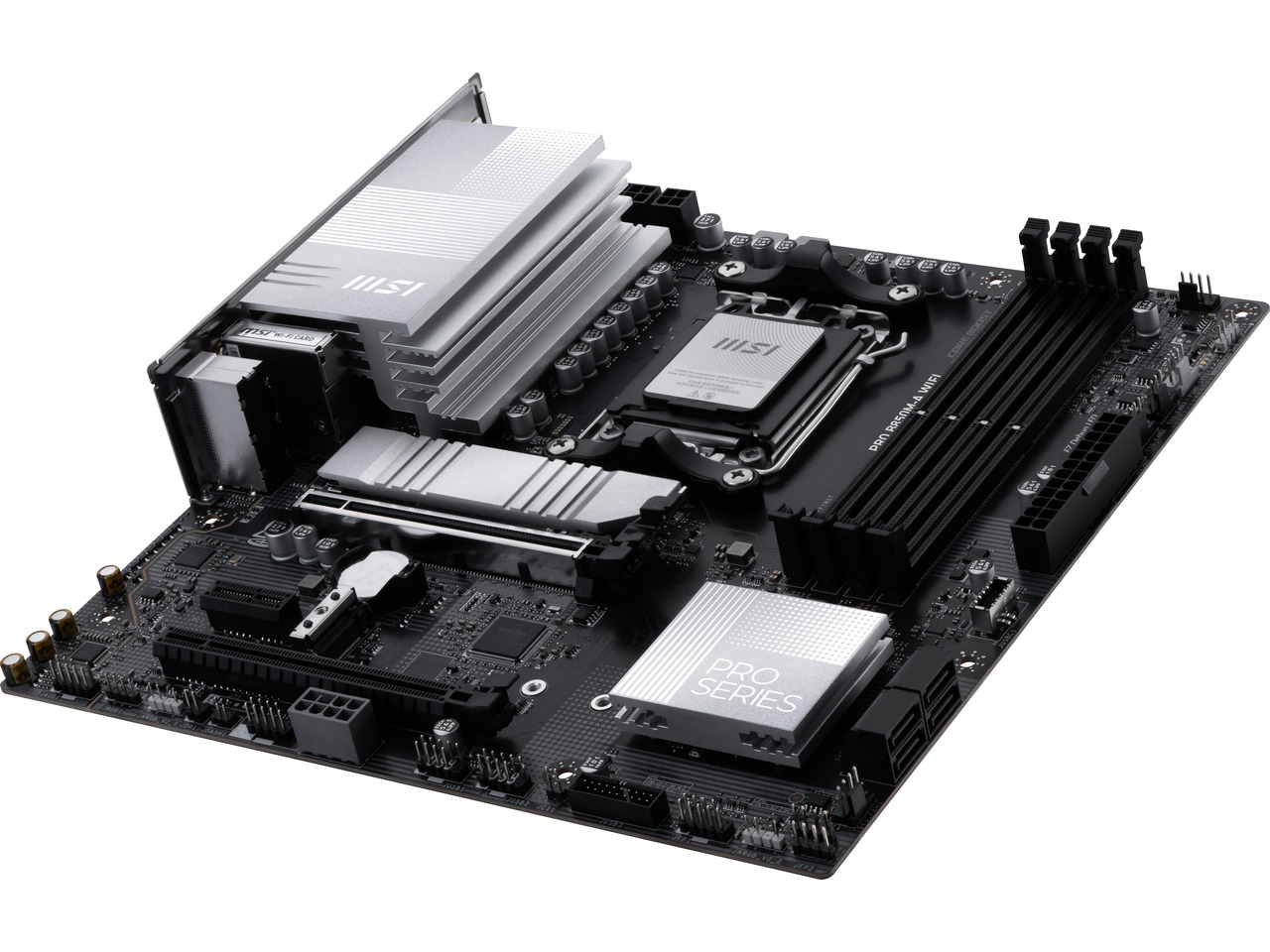 MSI PRO B850M-A WIFI AM5, Wi-F - Am5 Micro Atx Pcie 5.0 Motherboard avis et prix
