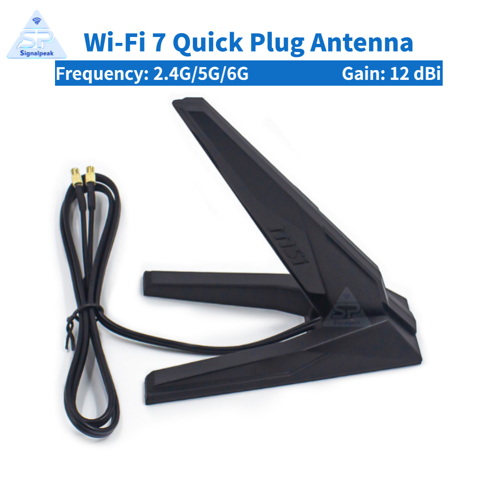 Antenne tri-bande Wi-Fi 7 d’or - Z890 Wi-Fi 7 Motherboard avis et prix