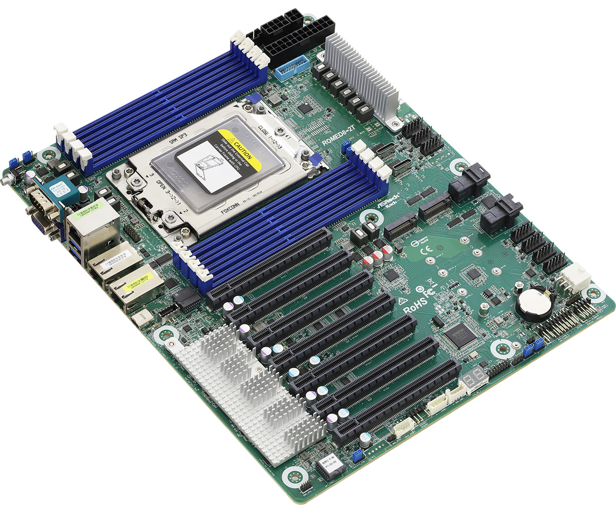 Carte mère de serveur ASRock R - Dual Socket Sp3 Epyc Motherboard avis et prix